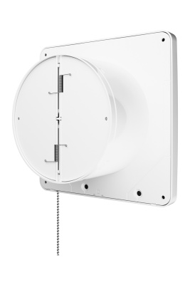 Вентилятор накладной ERA D125 обр.клапан тяг.выкл. ERA