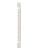 Решетка вентиляционная РЦ сетка 150х150 пластик Ivory ERA