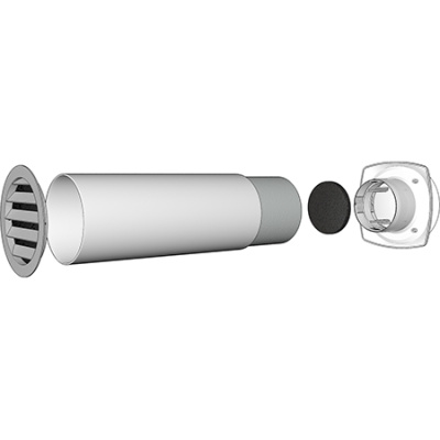 Клапан приточный КП D125 фильтр G3 ВП АПП РКМ L0,5м ERA