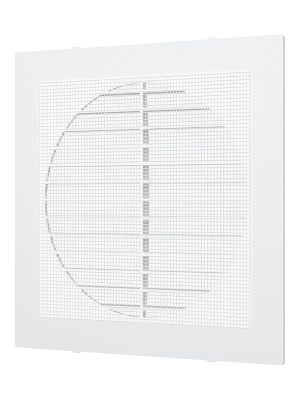 Решетка вентиляционная Г сетка 138х138 пластик ERA