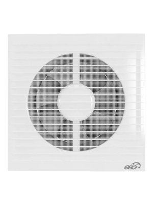 Вентилятор накладной E D150 сетка обр.клапан ERA