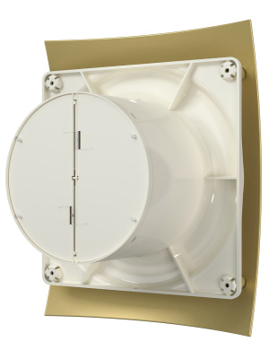 Вентилятор накладной BREEZE D125 обр.клапан Champagne DICITI