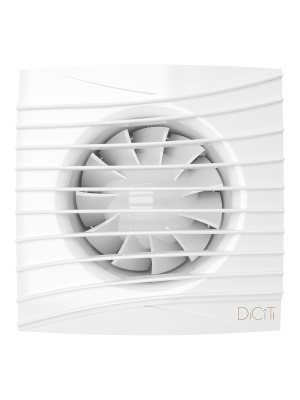 Вентилятор накладной SILENT D125 обр.клапан MRH DICITI