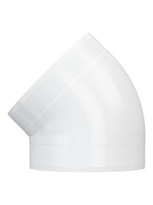 Колено ККП D160 45° пластик ERA