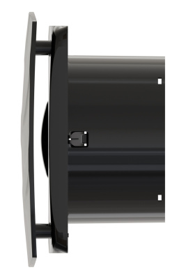 Вентилятор накладной WAVE D120 Black classic ERA