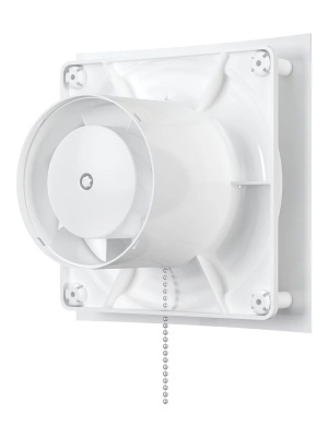 Вентилятор накладной QUADRO D100 тяг.выкл. ERA