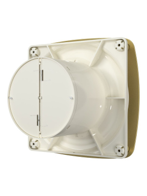 Вентилятор накладной RIO D125 обр.клапан Champagne DICITI