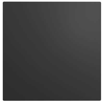 Панель AEON D100/125 175х175 пластик Matt black DICITI