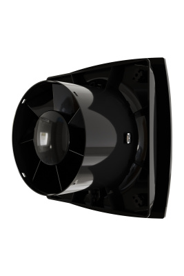 Вентилятор накладной WAVE D120 Black classic ERA