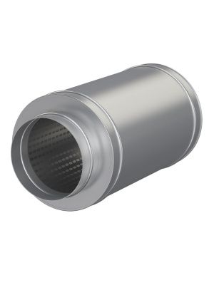 Шумоглушитель MDG D250 L0,6м оцинк.сталь ERA PRO