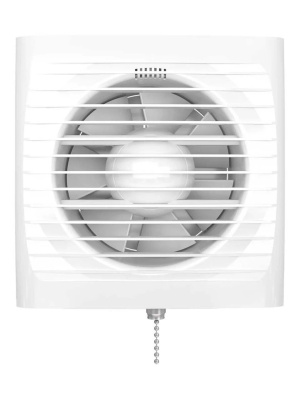 Вентилятор накладной OPTIMA D125 тяг.выкл. AURAMAX