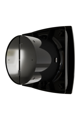 Вентилятор накладной WAVE D120 обр.клапан Black classic ERA