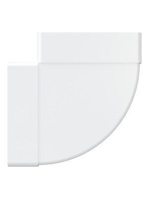 Колено КГП 55х110 горизонтальное пластик ERA