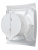 Вентилятор накладной BREEZE D125 обр.клапан Matt white DICITI