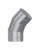 Отвод OTG D160 45° оцинк.сталь ERA PRO
